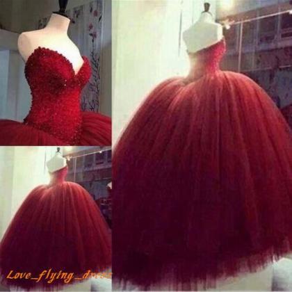 Quinceanera Dress Formal Gowns Prom Party Ball..