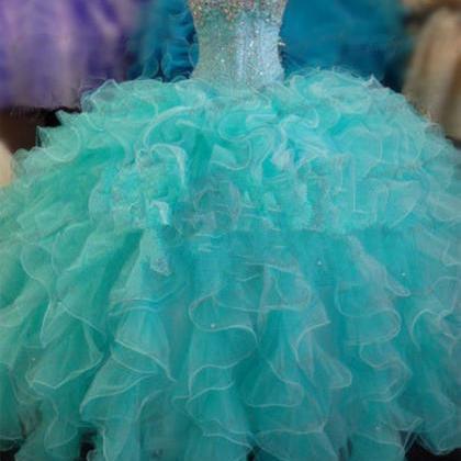 Quinceanera Dresses Formal Prom Party Ball Gown..