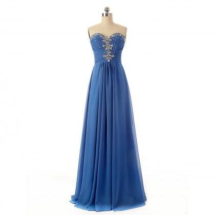 Sweetheart Charming Formal Evening Dresses Long..