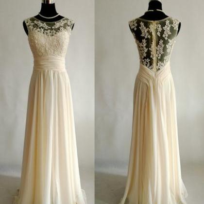 Charming Bridesmaid Dress A-line Bridesmaid Dress..