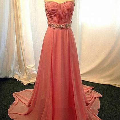 Fashion Prom Dress Chiffon Prom Dress A-line Prom..