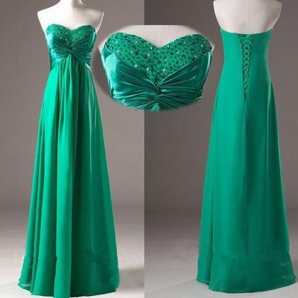 Pageant Dress Sexy Green Simple Elegant Prom..