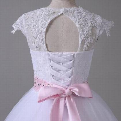 Ball Gown 2018 Flower Girl Dresses For Weddings..