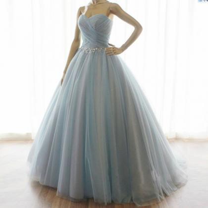 Sweetheart Long Evening Dress Prom Dress Custom..