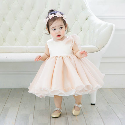 pink baby dresses