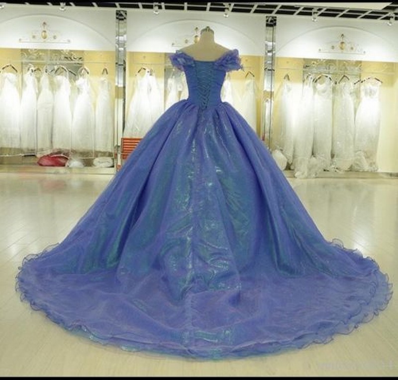 cinderella prom gown
