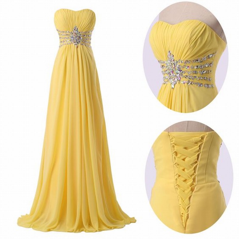 Charming Prom Dress Sweetheart Prom Dress Beading Prom Dress Chiffon Prom Dress A-line Evening Dress