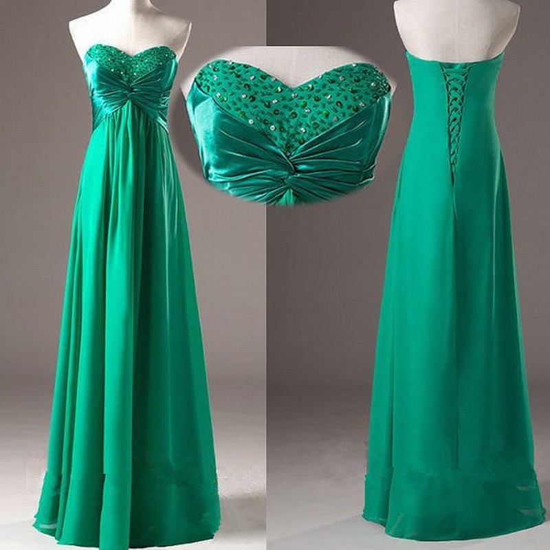 Pageant Dress Sexy Green Simple Elegant Prom Dresses Beading Simple Prom Dresses Bridesmaid Dresses Formal Party Dresses Prom Sweetheart Floor