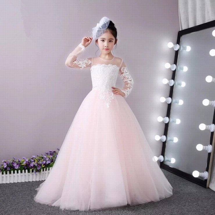 chinese dress ladies Custom Made Flower Girl Dresses Fashion Flowergirls Dress KF13   DressesTailor