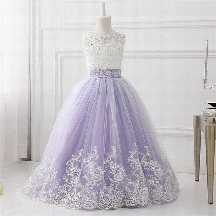 Desigin Party Formal Flower Girl Dress Princess Pageant Gowns Birthday Communion Toddler Kids Tutu Skirts for Weddings Ytz211