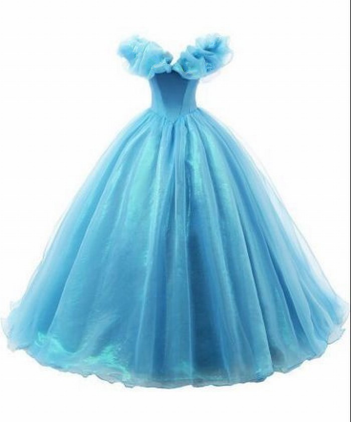Cinderella Girl Dress Princess Kids Pageant Party Dance Wedding Birthday Gown ytz298