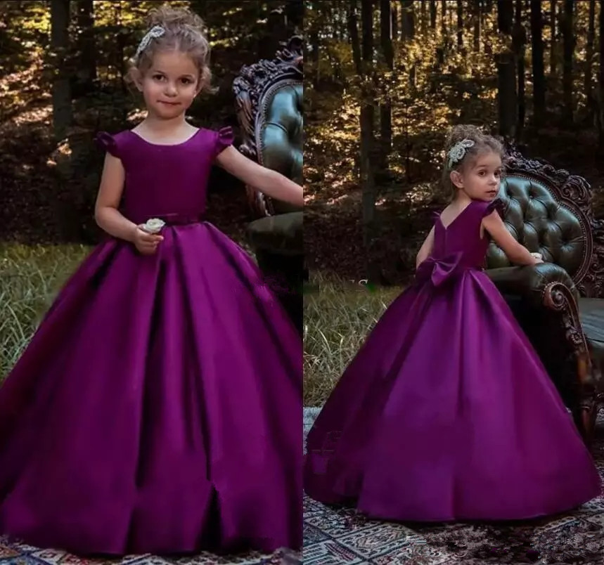 elegant flower girl dress