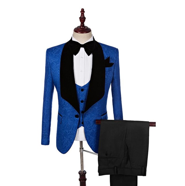 Men Wedding Suits 2018 Slim Fit Real Groomsmen Light Grey Shawl Lapel Groom Suit Mens Tuxedo Blazer WeddingProm Suits 3 Pieces