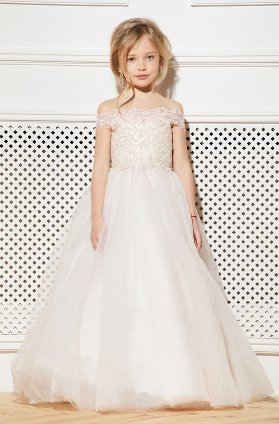 blush pink special occasion dresses