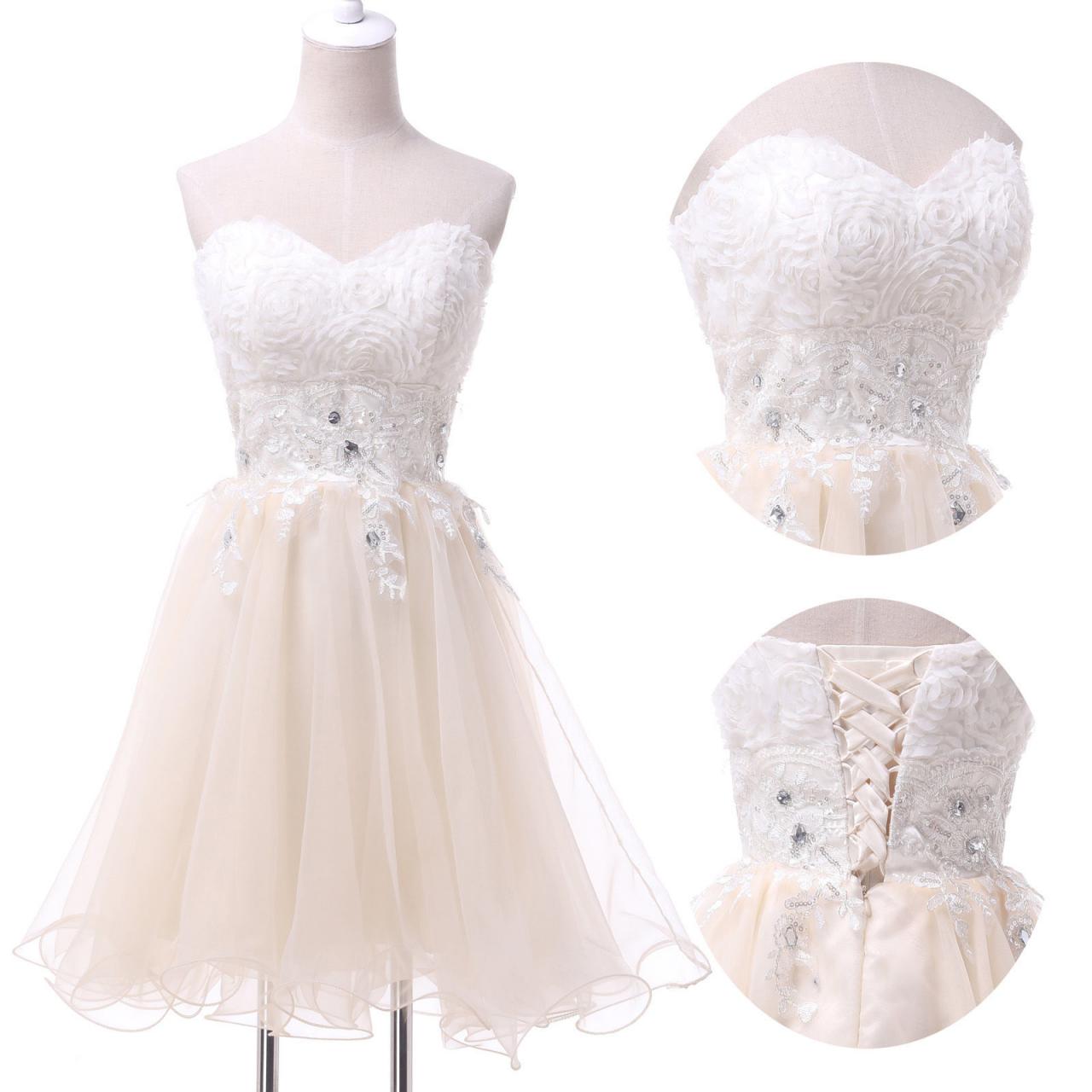 Homecoming Dress Sweetheart Short Mini Sexy Evening Dress Prom Dress Custom Made Bridal Party Dress Xz132