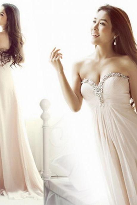 Sweetheart Bridesmaid Dresses Floor-length Prom Dress Party Dress Formal Evening Dress Custom
