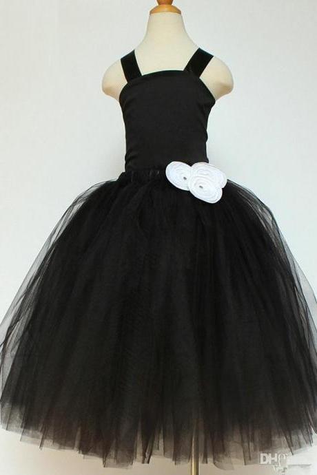 Charming Princess Pageant Flower Girl Dress Kids Dress Wedding Party Dresses Children Special Occasions Dresses