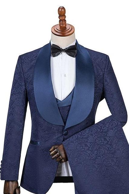 Mens Suits With Print Brand Navy Blue Mens Floral Blazer Designs Mens Paisley Blazer Slim Fit Suit Jacket Men Wedding